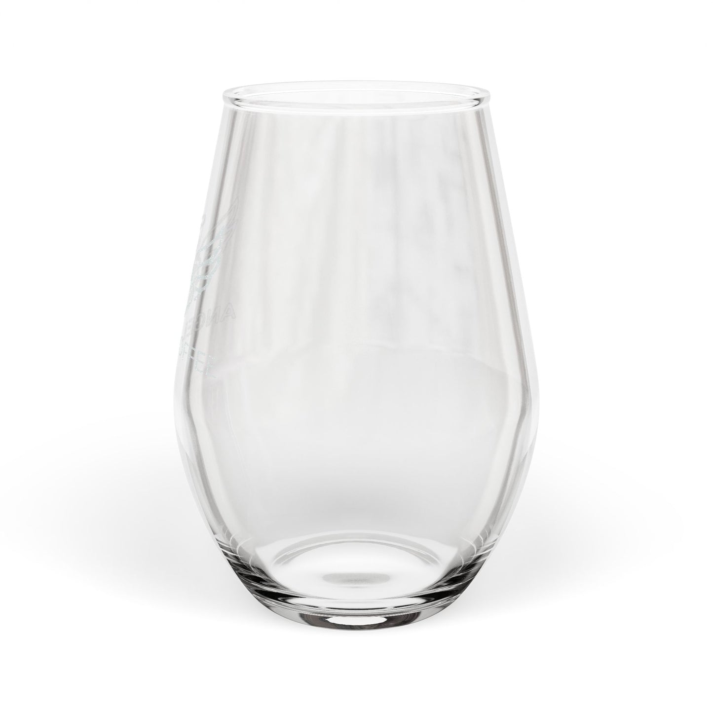 Angel Coffee Stemless 11.5oz Engraved Glass