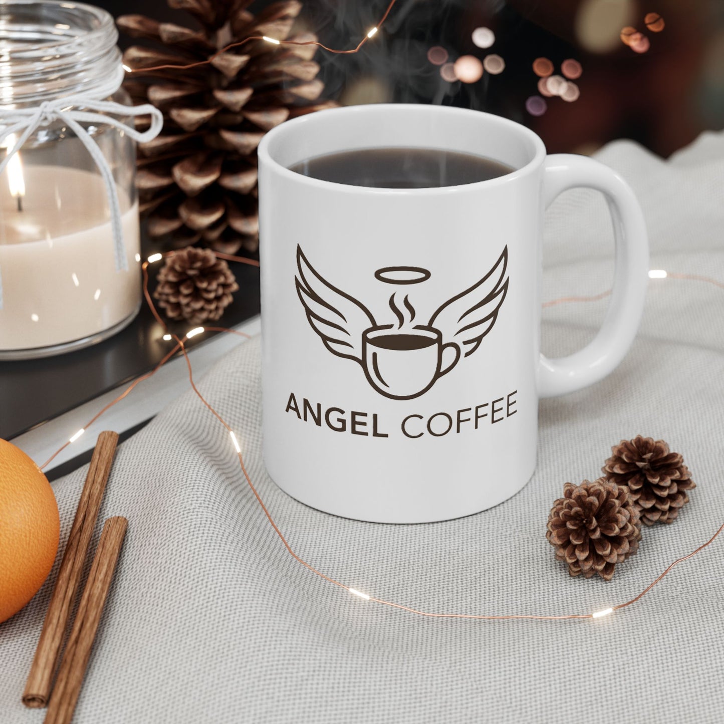 White Angel Coffee Mug