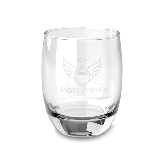Angel Coffee 6oz Engraved Glass