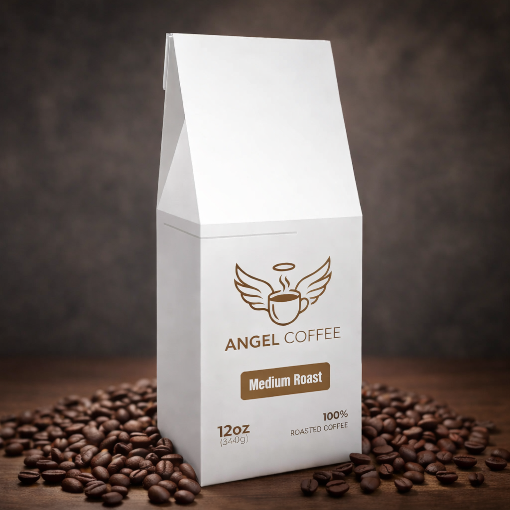 Angel Coffee 12oz Medium Roast Coffee